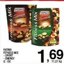 Sigma Fatina Fitness Mix Snack Ideale Per Lo Sport 150 G(ml) offerta