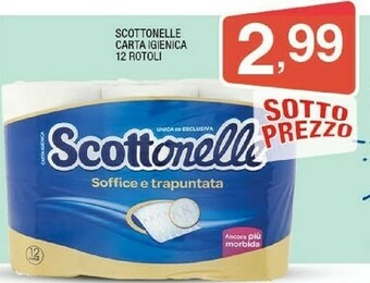 Sigma Scottonelle Carta Igienica 12 Rotoli offerta