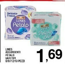 Sigma Lines Assorbenti Petalo offerta