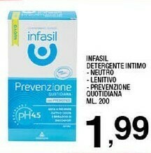 Sigma Infasil Detergente Intimo Neutro offerta