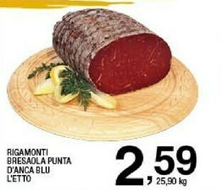 Sigma Rigamonti Bresaola Punta D'Anca offerta