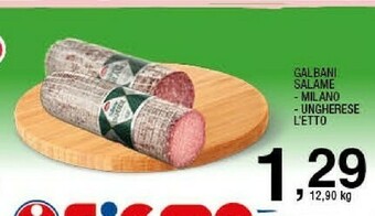 Sigma Galbani Salame Milano offerta