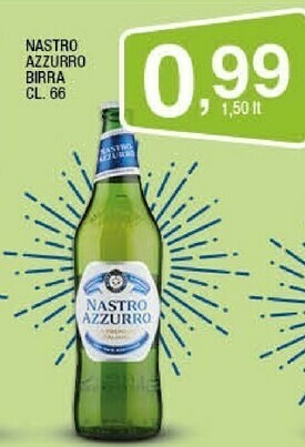 Sigma Nastro Azzurro Birra 660 G(ml) offerta