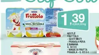 Sigma Nestlè Nestlè - Fruttolo 300 g(ml) offerta