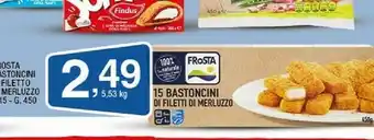 Sigma Findus 15 Bastoncini Di Filetti Di Merluzzo offerta