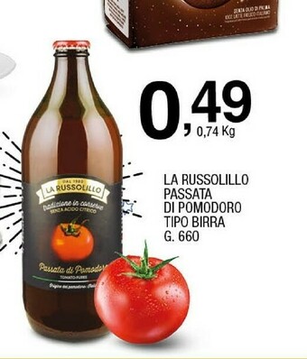 Sigma La Russolillo Passata Di Pomodoro offerta