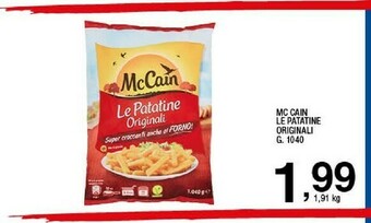 Sigma Mccain Le Patatine Originali offerta
