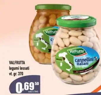 Del Prete Distribuzioni VALFRUTTA legumi lessati offerta