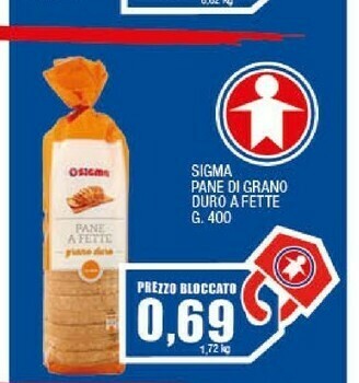 Sigma Sigma - Pane A Fette Grano Duro offerta