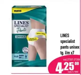 Del Prete Distribuzioni LINES specialist pants unisex offerta
