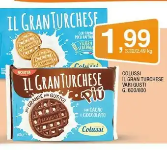 Sigma Colussi Il Gran Turchese 800 G(ml) offerta