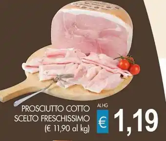 PROSCIUTTO COTTO SCELTO FRESCHISSIMO
