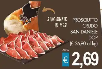 PrestoFresco PROSCIUTTO CRUDO SAN DANIELE DOP offerta