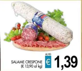 PrestoFresco SALAME CRESPONE offerta