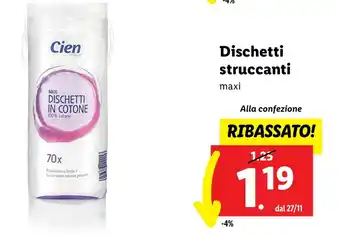 Lidl Dischetti struccanti offerta