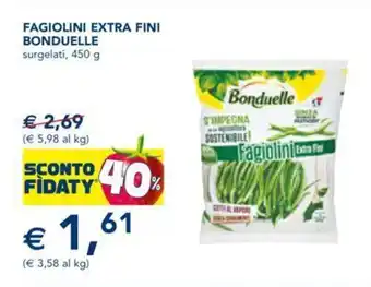 FAGIOLINI EXTRA FINI BONDUELLE surgelati, 450 g