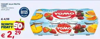 Esselunga YOGURT ALLA FRUTTA YOMO offerta