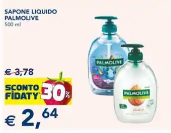 Esselunga SAPONE LIQUIDO PALMOLIVE 500 ml offerta