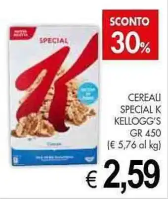 PrestoFresco CEREALI SPECIAL K KELLOGG'S GR. 450 offerta