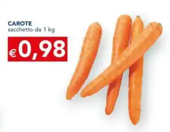 Esselunga CAROTE sacchetto da 1 kg offerta