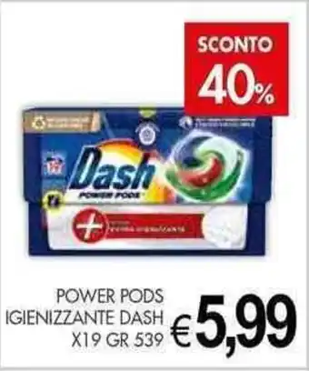 PrestoFresco POWER PODS IGIENIZZANTE DASH X19 GR 539 offerta