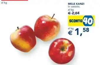 Esselunga MELE KANZI in vassoio offerta