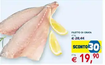 Esselunga FILETTO DI ORATA offerta