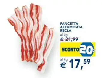Esselunga PANCETTA AFFUMICATA RECLA offerta