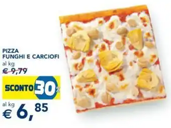 Esselunga PIZZA FUNGHI E CARCIOFI offerta