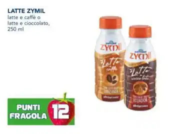 Esselunga LATTE ZYMIL latte e caffè o latte e cioccolato, 250 ml offerta