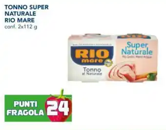 Esselunga Tonno Super NATURALE RIO MARE conf. 2x112 g offerta