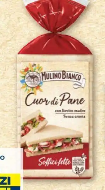 Esselunga CUOR DI PANE MULINO BIANCO con lievito madre, senza crosta, 325 g offerta