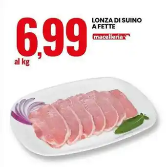 Eurospin LONZA DI SUINO A FETTE offerta