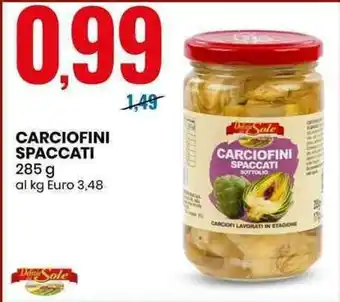 Eurospin CARCIOFINI SPACCATI 285 g offerta