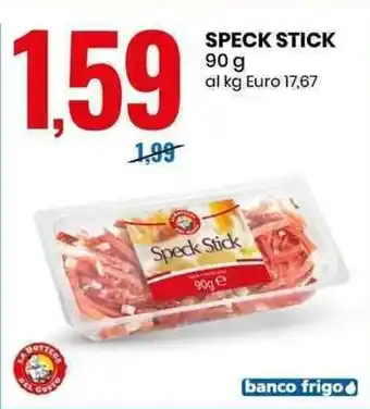 Eurospin SPECK STICK 90 g offerta