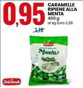 CARAMELLE RIPIENE ALLA MENTA 400 g