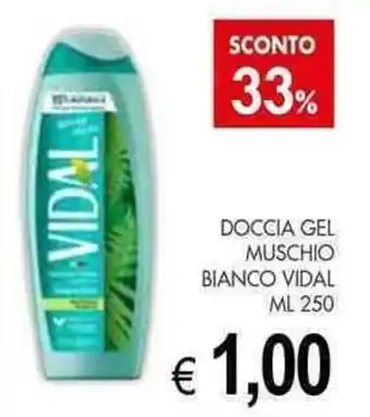 PrestoFresco DOCCIA GEL MUSCHIO BIANCO VIDAL ML 250 offerta