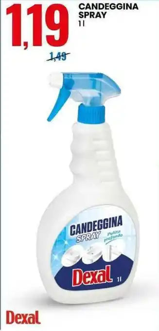 Eurospin Dexal CANDEGGINA SPRAY 1 l offerta