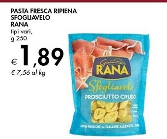 Bennet Rana Pasta Fresca Ripiena Sfogliavelo offerta