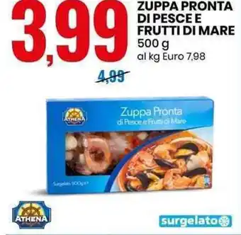 Eurospin ZUPPA PRONTA DI PESCE E FRUTTI DI MARE 500 g offerta
