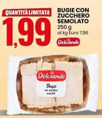 Eurospin BUGIE CON ZUCCHERO SEMOLATO 250 g offerta