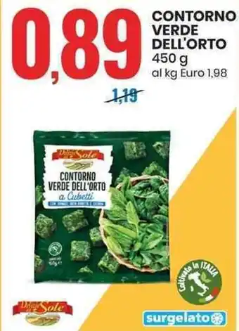 Eurospin CONTORNO VERDE DELL'ORTO 450 g offerta