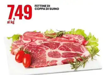 Eurospin FETTINE DI COPPA DI SUINO offerta