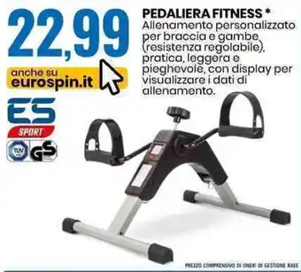 Eurospin PEDALIERA FITNESS offerta
