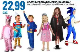 Eurospin COSTUME BABY/BAMBINO/BAMBINA offerta