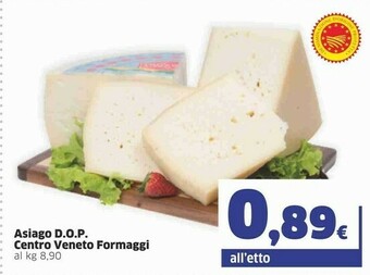 Sigma Centro Veneto Formaggi Asiago DOP offerta