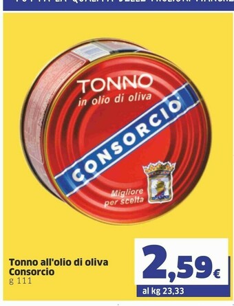 Sigma Consorcio Tonno All'olio Di Oliva offerta