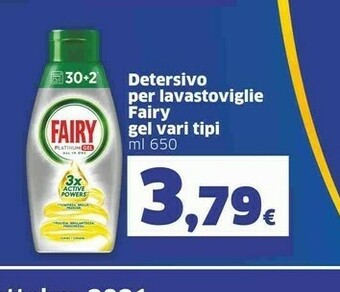 Sigma Fairy Detersivo Per Lavastoviglie offerta