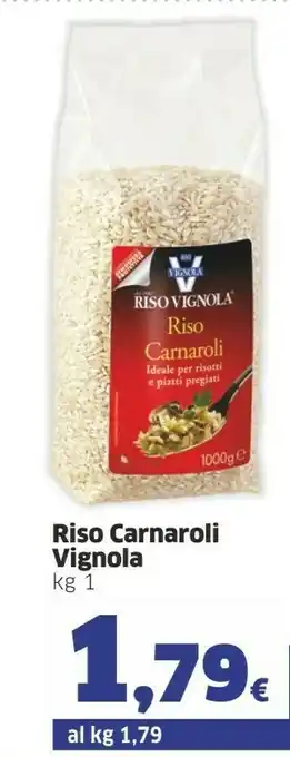 Sigma Vignola Riso Carnaroli Sottovuoto 1000 G(ml) offerta