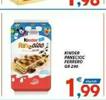Vivo Supermercati Ferrero Kinder PaneCioc Star Wars 290 G(ml) offerta